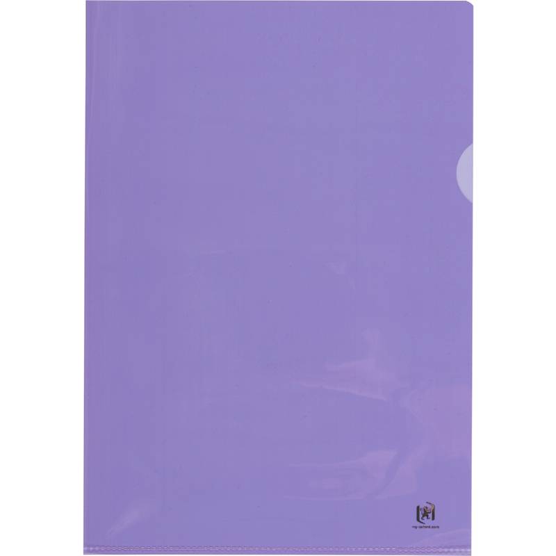 Oxford Sichthülle Premium, DIN A4, PVC, glasklar, violett