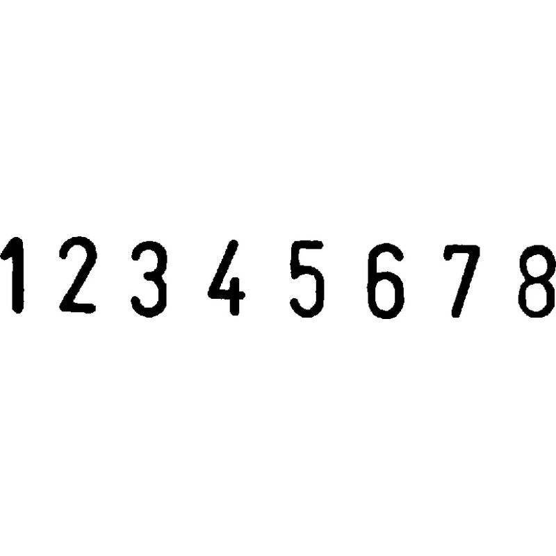 Eine Reihe von Zahlen von 1 bis 9 in handschriftlichem Stil, gleichmäßig horizontal angeordnet vor einem schlichten Hintergrund.