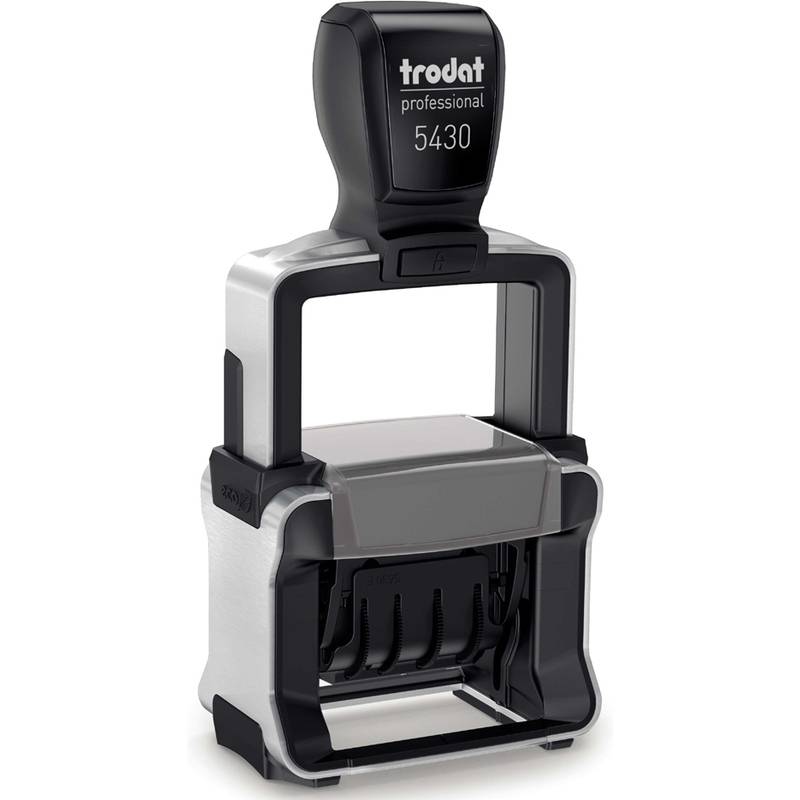 trodat Datumstempel Professional 4.0 5430L, blau/rot