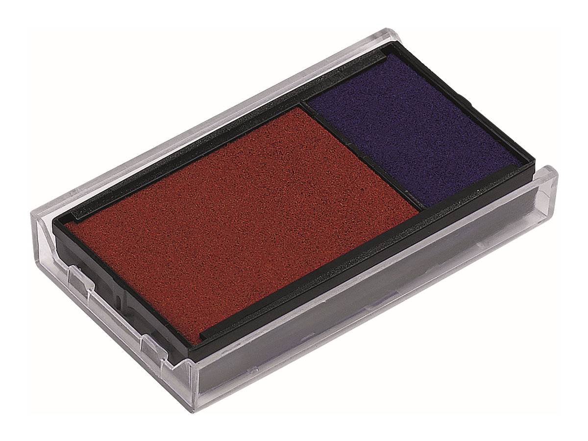 Trodat SWOP-Pad 6/4912/2 - Austauschkissen - Zweifarbig (Blau, Rot)