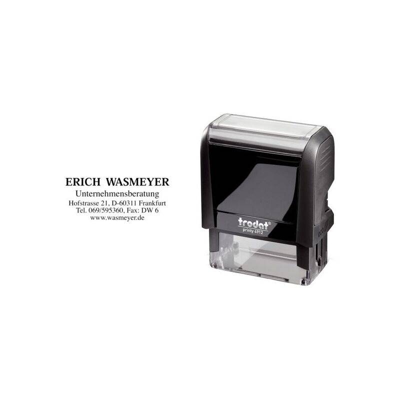 trodat Textstempelautomat Printy 4912 4.0, rot