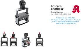 trodat Textstempel Professional 4.0 5208, 12-zeilig mit Gutschein zur Gestaltung einer individuellen Textplatte