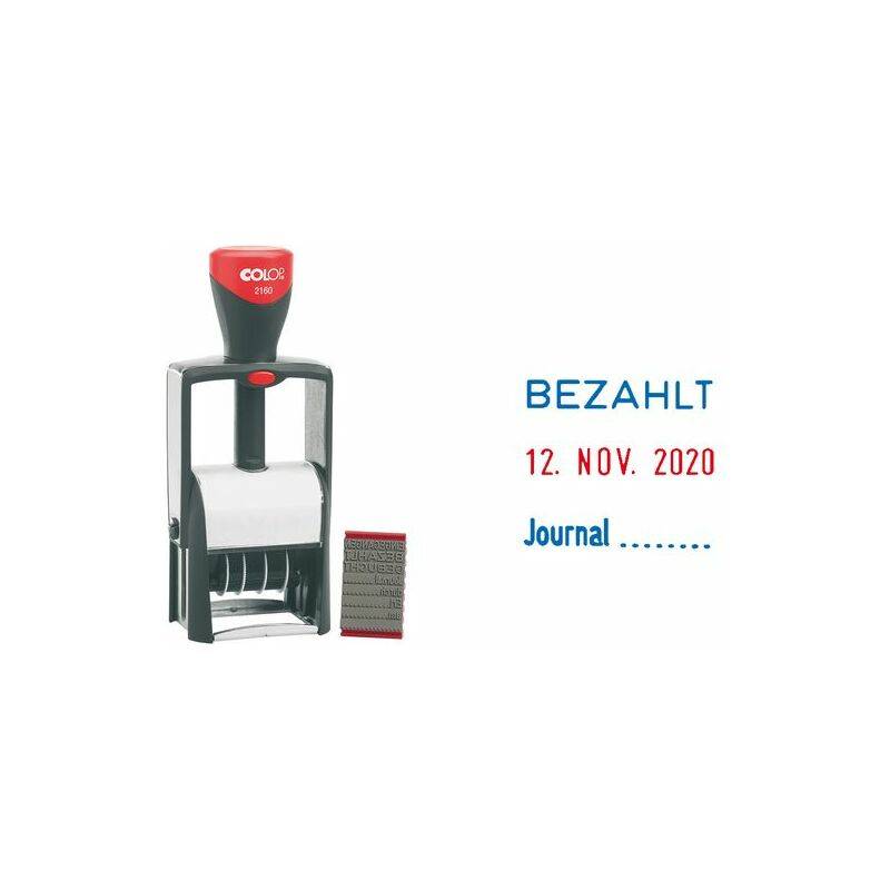 COLOP Stativ-Datumstempel "D-I-Y Sets 2160/RL"