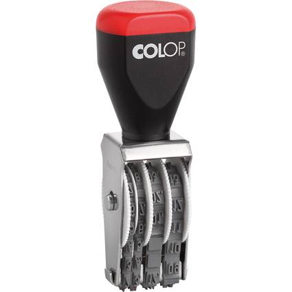 COLOP Datumstempel 03000SD, Monate in Zahlen