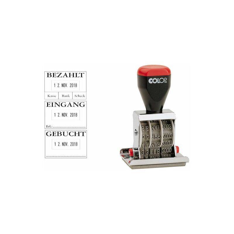 COLOP Datumstempel 04060 L1 "EINGANG", mit Textplatte