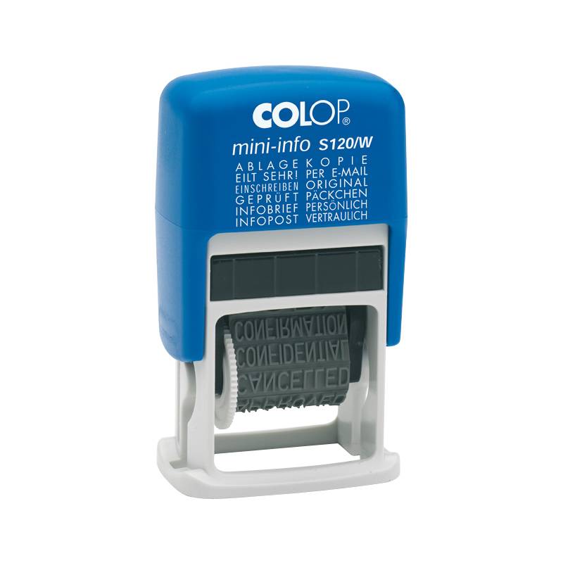 COLOP Wortbandstempel Mini Dater S120/W