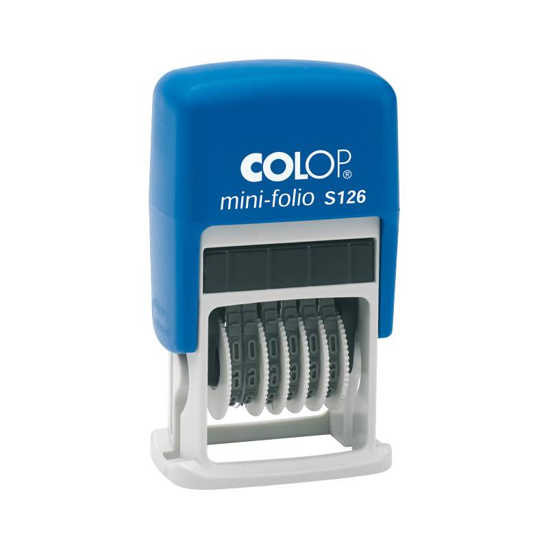 COLOP Ziffernstempel Mini Dater S126, 6-stellig