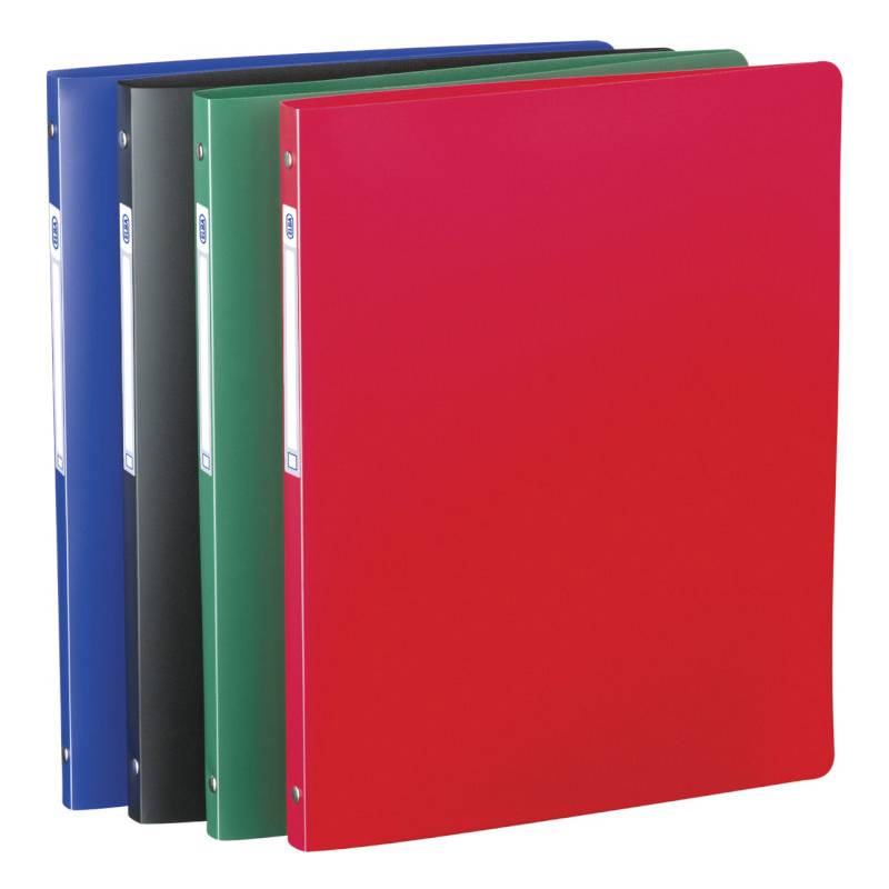 ELBA Ringbuch Standard, 4 Ring-Reißmechanik, blau