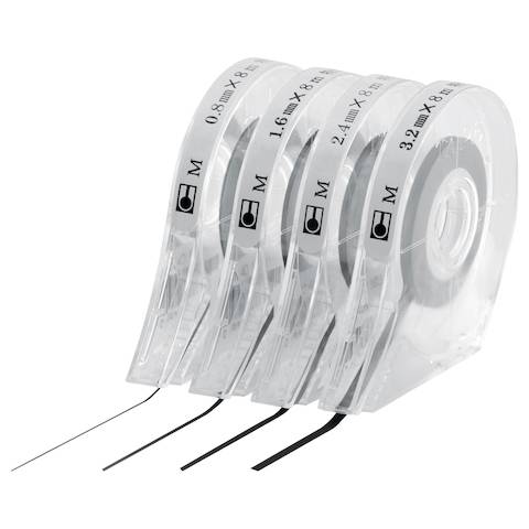 magnetoplan Zeichenband schwarz, 8 m x 2,4 mm