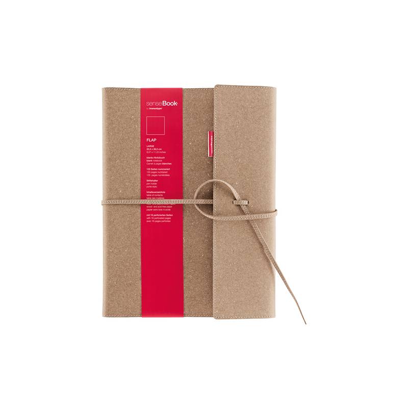 transotype Notizbuch "senseBook FLAP", Large, blanko