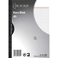 AVERY ZWECKFORM - Chronoplan - Blatt - A5 - 50 Blatt - Kariert