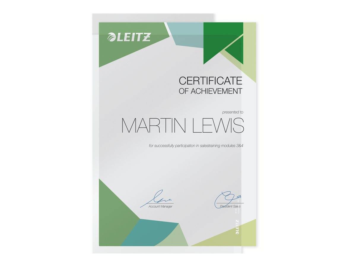 ESSELTE LEITZ - Leitz Premium - L-förmiger Ordner - für A4 (210 x 297 mm)