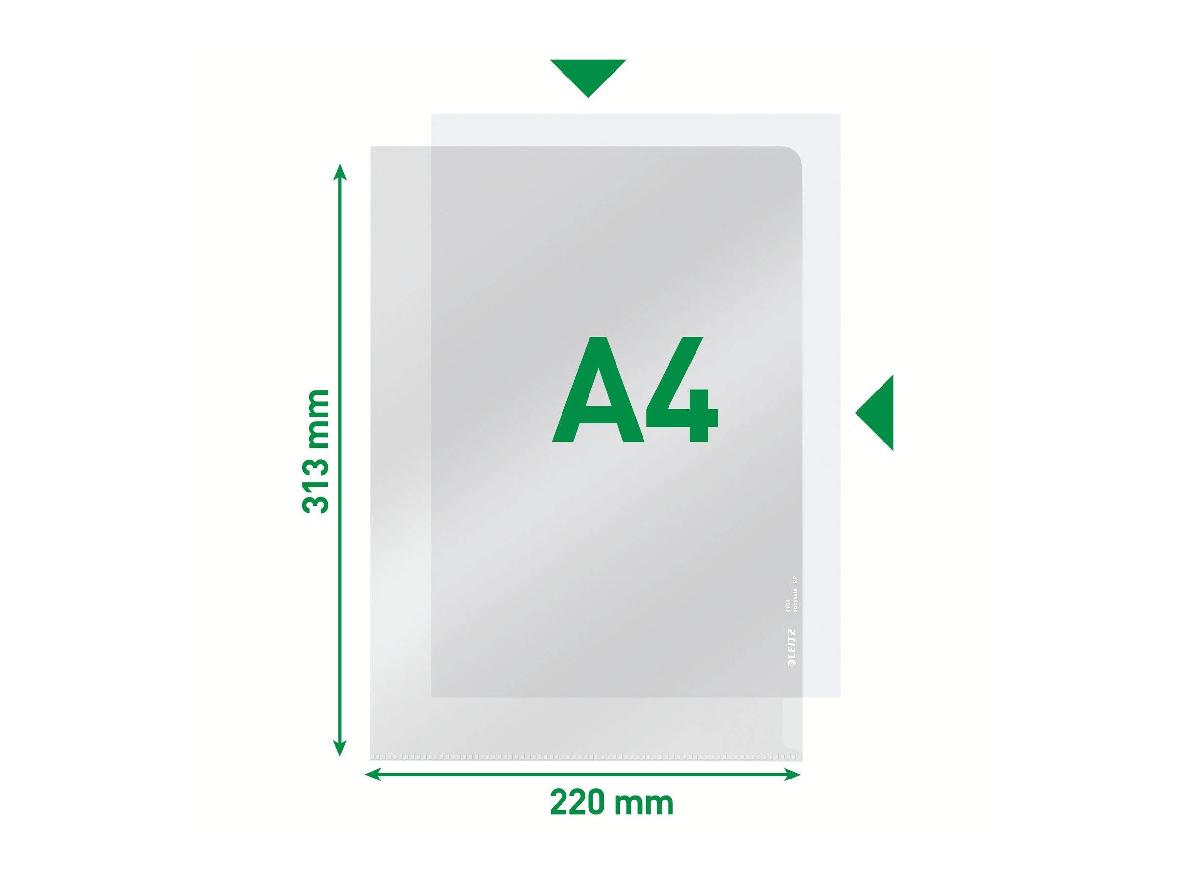 Esselte Leitz Premium - L-förmiger Ordner - für A4 (210 x 297 mm)