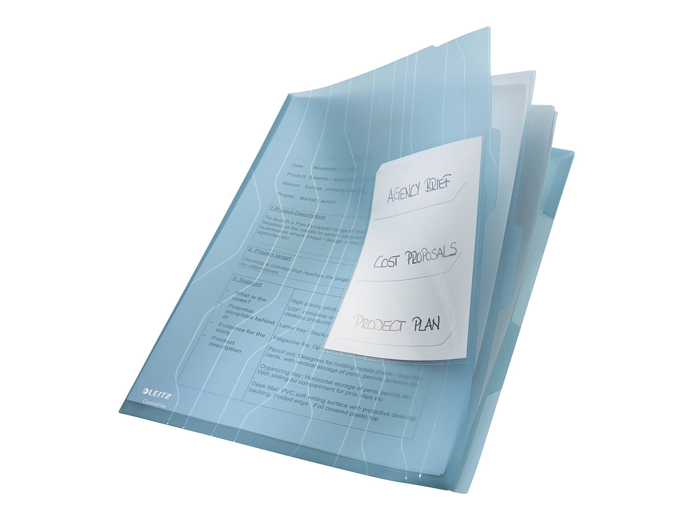 ESSELTE LEITZ - Leitz CombiFile - L-förmiger Ordner - für A4