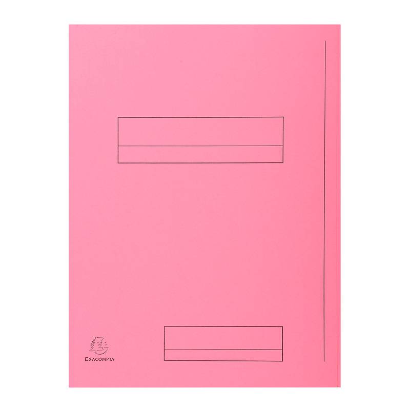 EXACOMPTA Aktendeckel SUPER 250, DIN A4, rosa
