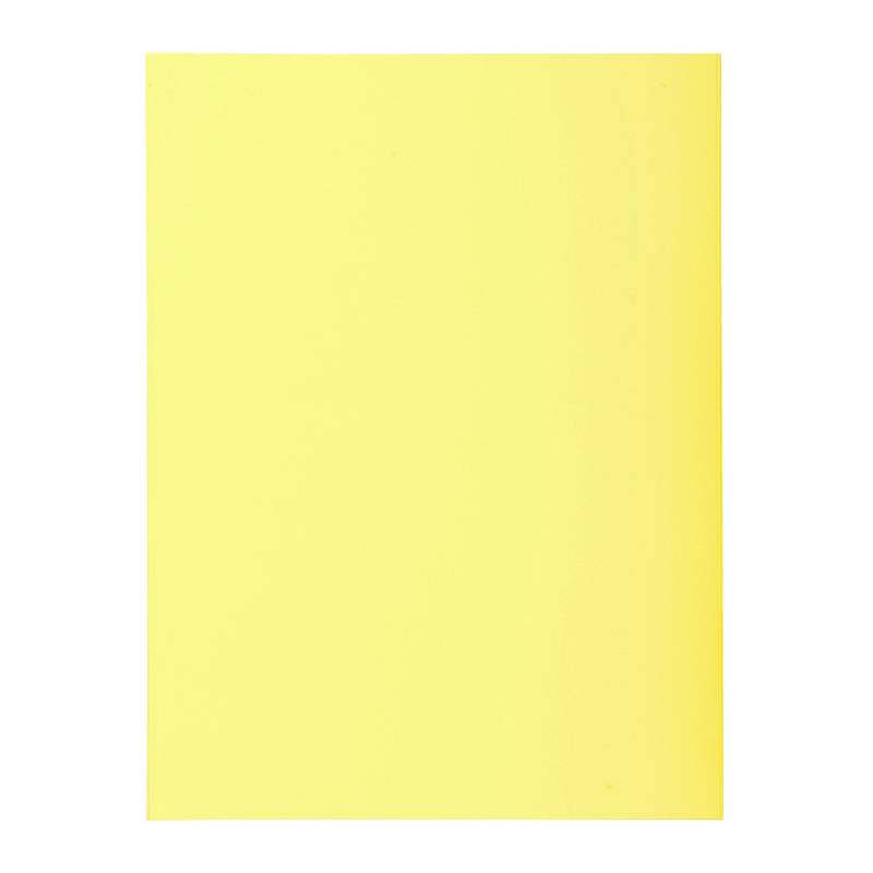 EXACOMPTA Aktendeckel SUPER 250, DIN A4, gelb