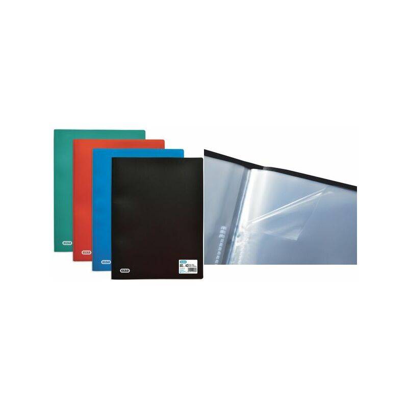 Oxford Sichtbuch INITIAL, DIN A4, mit 50 Hüllen, schwarz