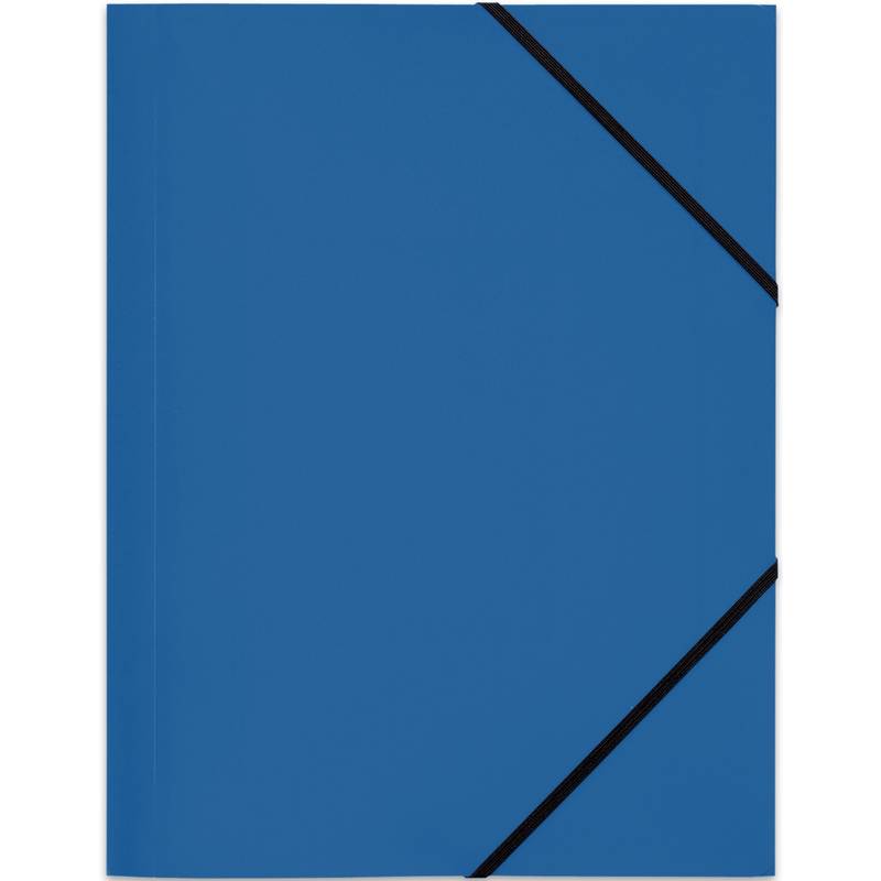 ELBA Eckspannermappe Standard, DIN A4, aus PP, blau