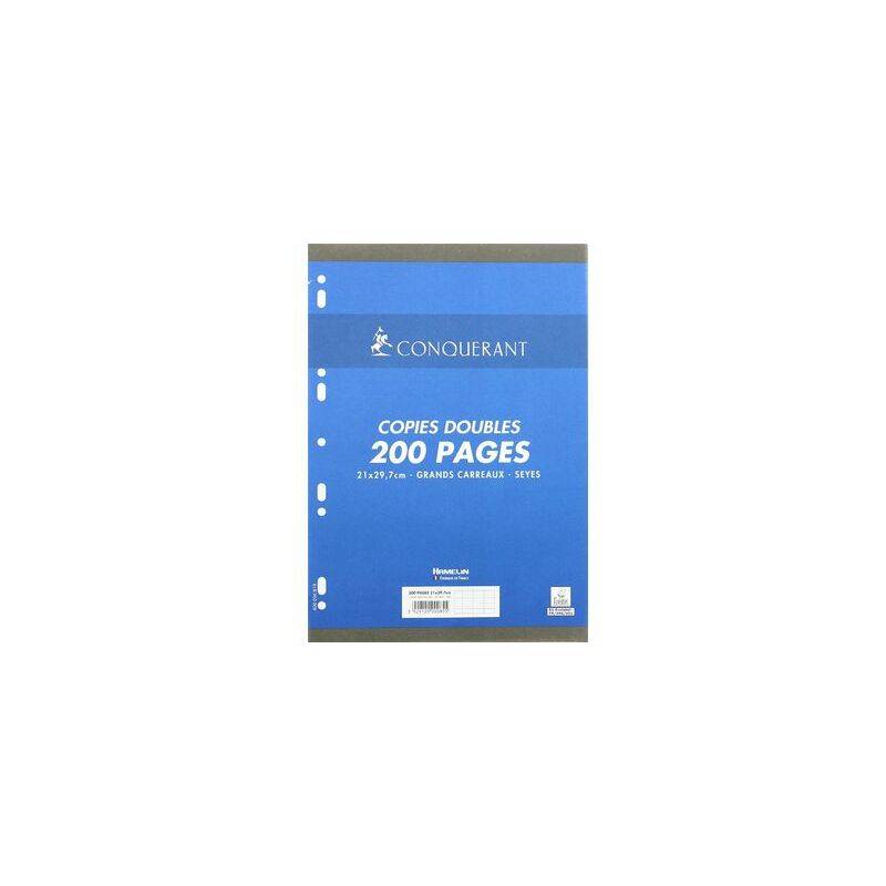 CONQUERANT Sept Kanzleipapier, DIN A4, SEYES, 100 Blatt