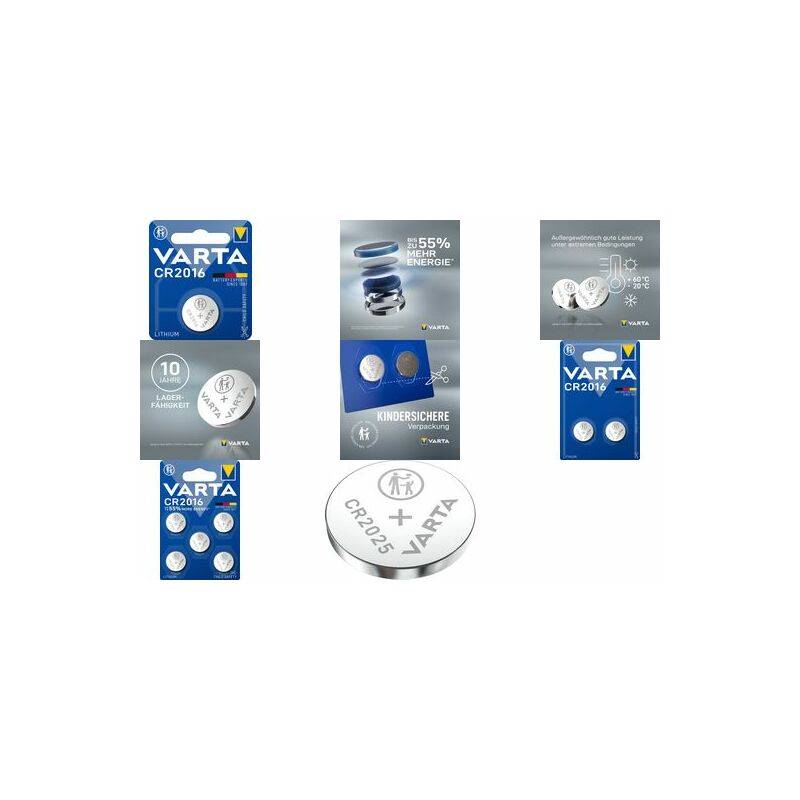 VARTA Lithium Knopfzelle "Electronics", CR 1/3N (CR11108),