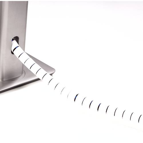 Fellowes CableZip, Kabel-Flexrohr, Flur, Kunststoff, Weiß