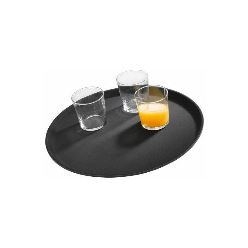 APS Serviertablett GASTRO, Durchmesser: 275 mm, schwarz