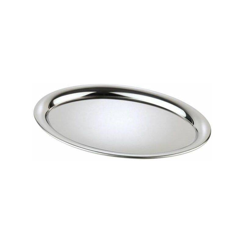 APS Serviertablett KAFFEEHAUS, oval, Edelstahl