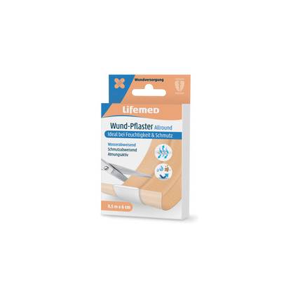 Lifemed Wund-Pflaster "Allround", hautfarben, 500 mm x 60 mm