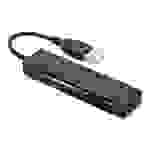 Ednet 85241 USB 2.0 Schwarz Kartenleser