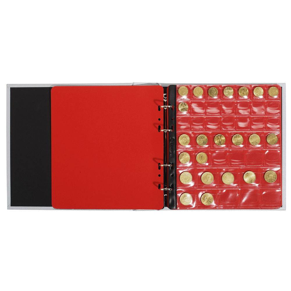 Exacompta Münzalbum, 24,5x25cm - Silber-metallic - 96000E