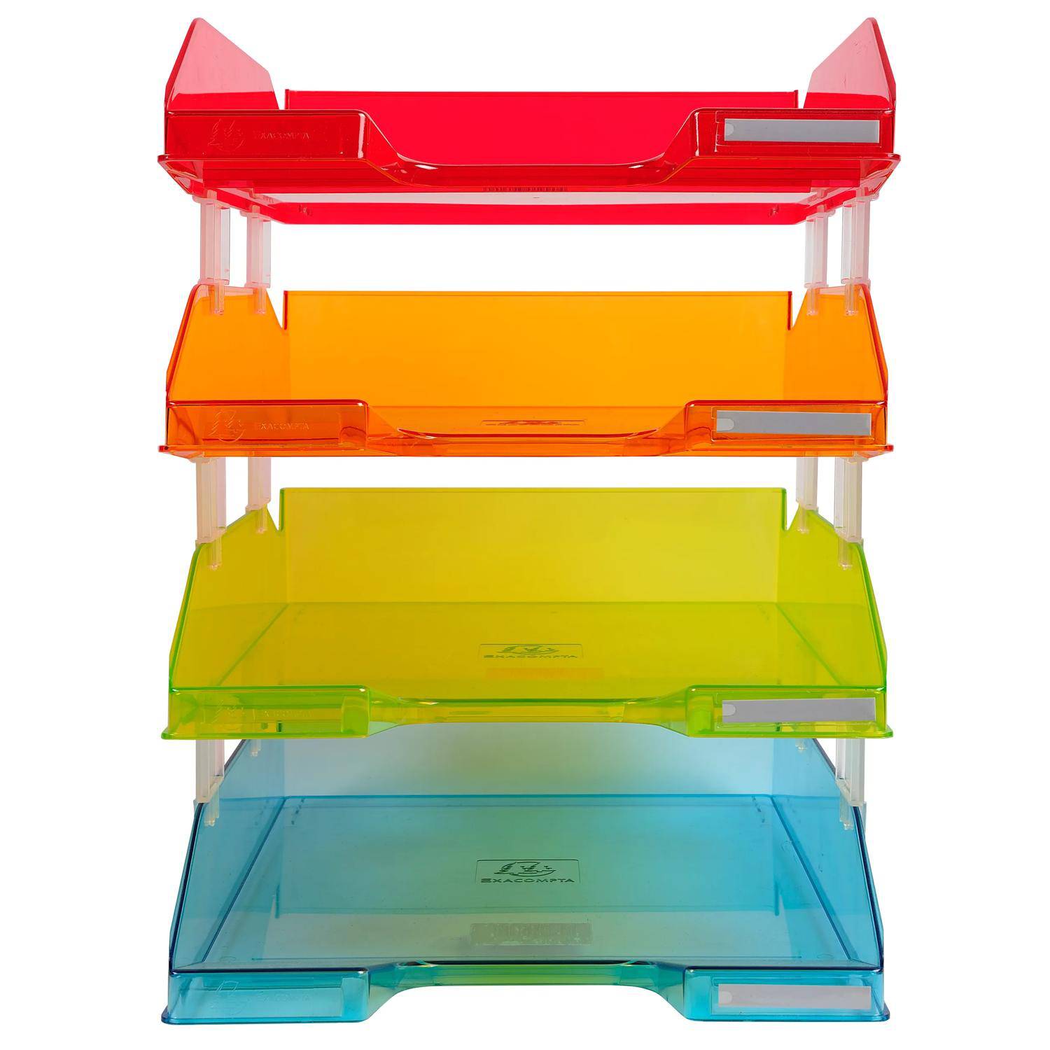 Exacompta Set mit 4 Briefablagen COMBO MIDI, Linicolor - sortiert - 113299SETD