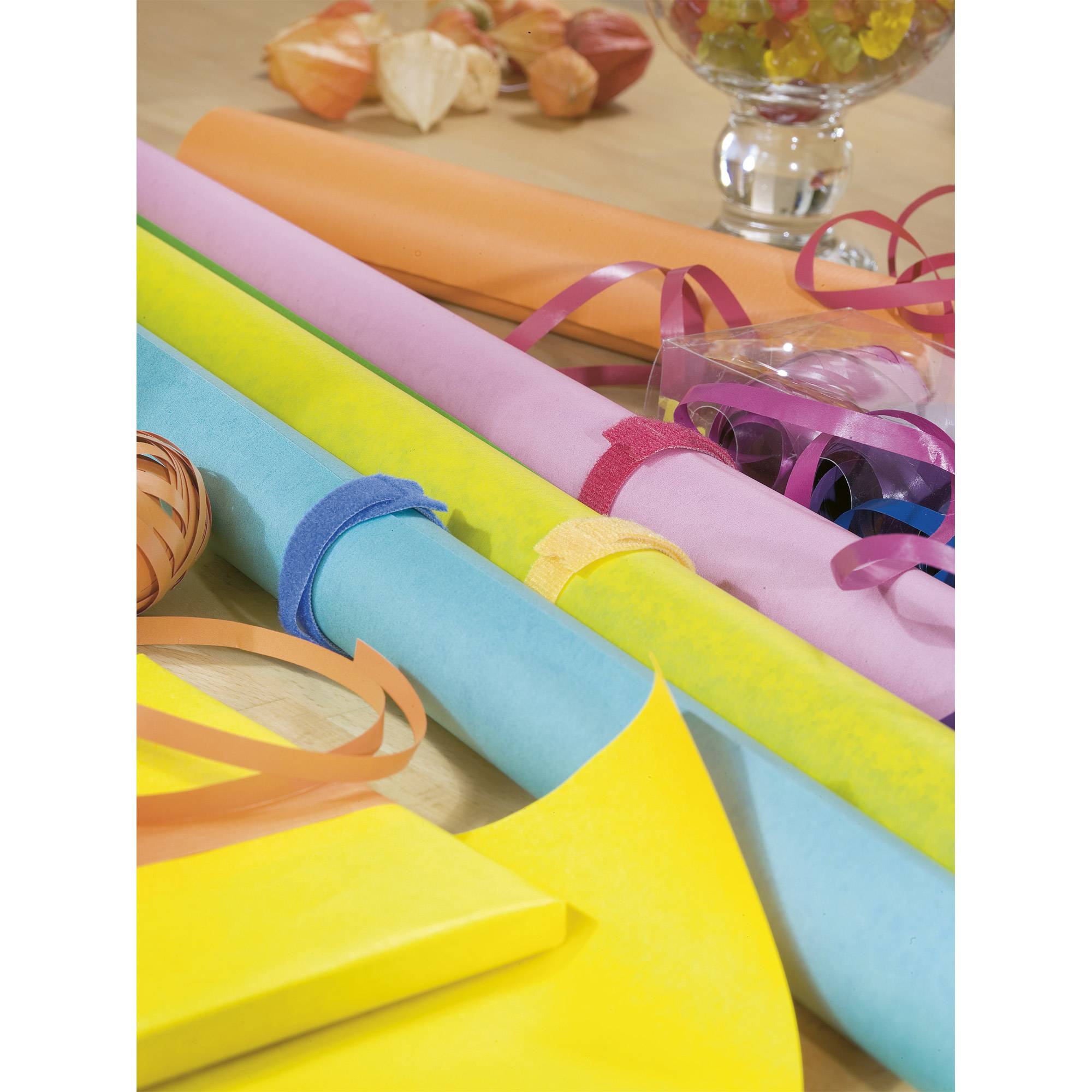 Tesa On & Off - Kabelbinder - Schwarz, weiß, Blau, Gelb, Rot - 20 cm (Packung mit 5)