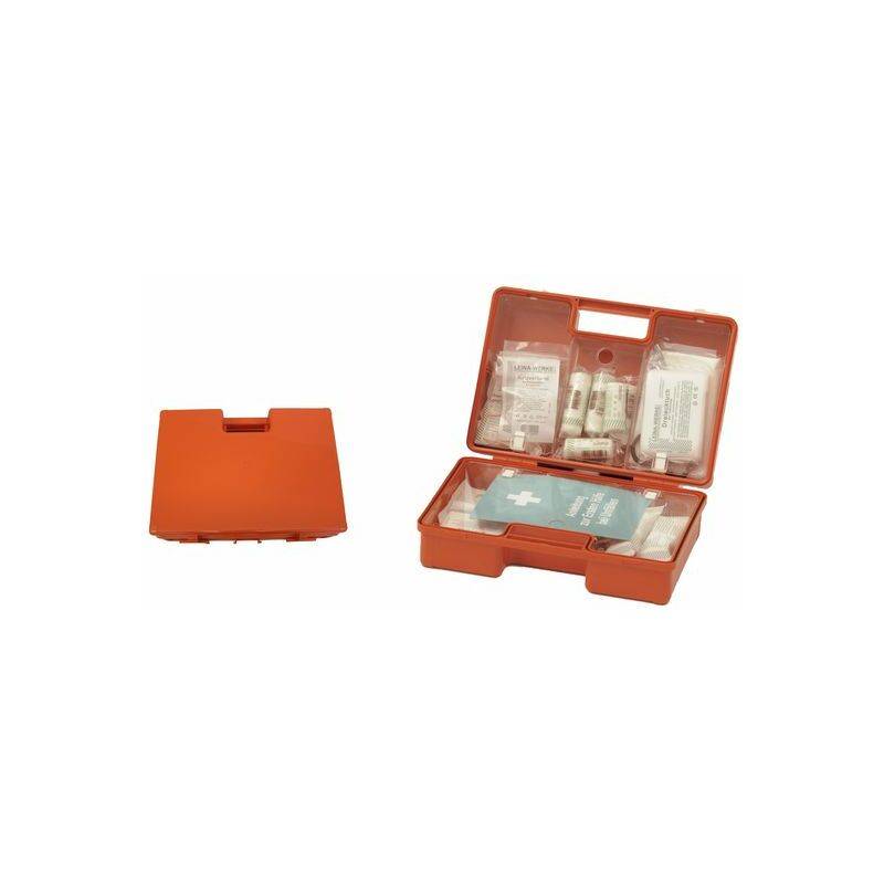 Leina Erste-Hilfe-Koffer QUICK, Inhalt DIN 13157, orange