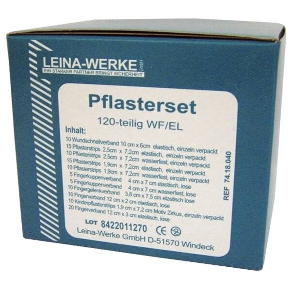 Pflasterset - 120 teilig.