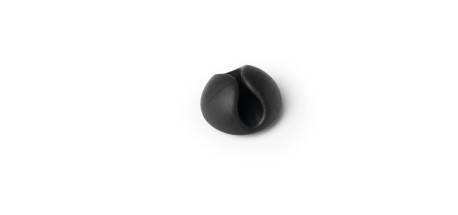 DURABLE CAVOLINE CLIP 1 - Kabelklammern - Graphite (Packung mit 6)