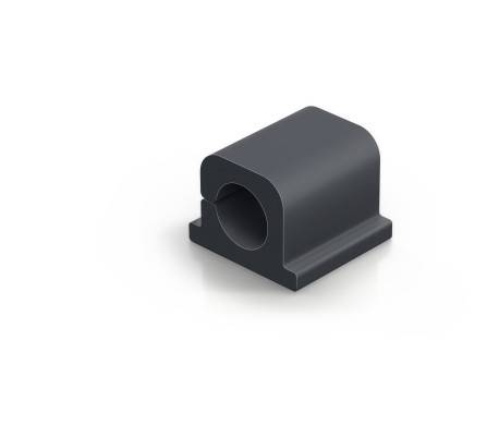 DURABLE CAVOLINE CLIP PRO 2 - Kabelklammern - Graphite (Packung mit 6)