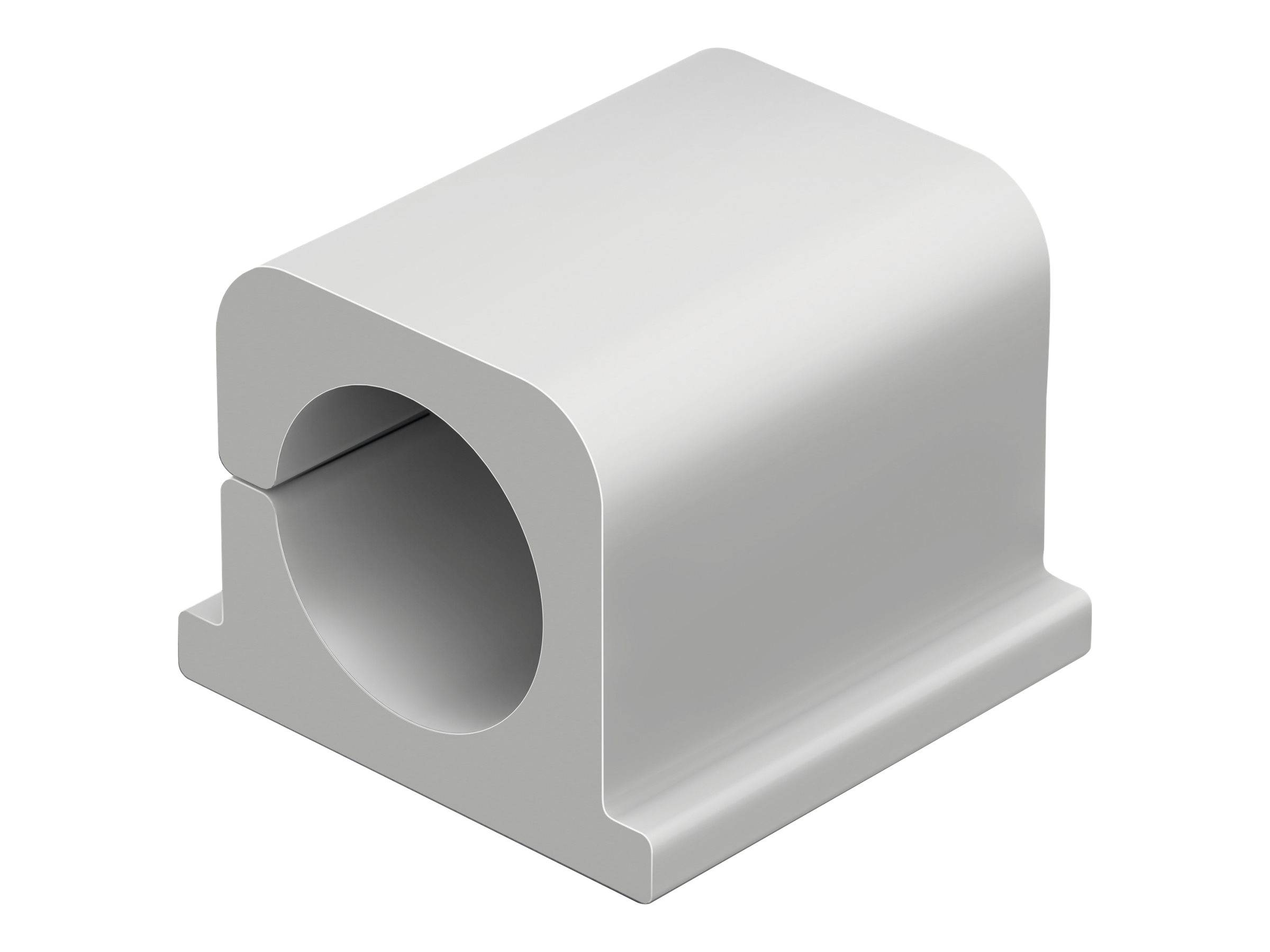 DURABLE CAVOLINE CLIP PRO 2 - Kabelklammern - Grau (Packung mit 4)