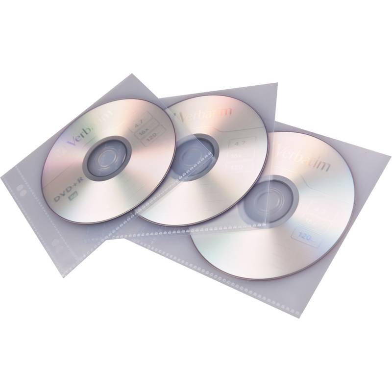 proOFFICE CD-/DVD-Hülle, für 1 CD/DVD, PP, transparent