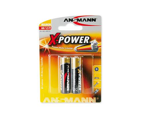 ANSMANN X-POWER Mignon AA - Batterie 2 x AA-Typ