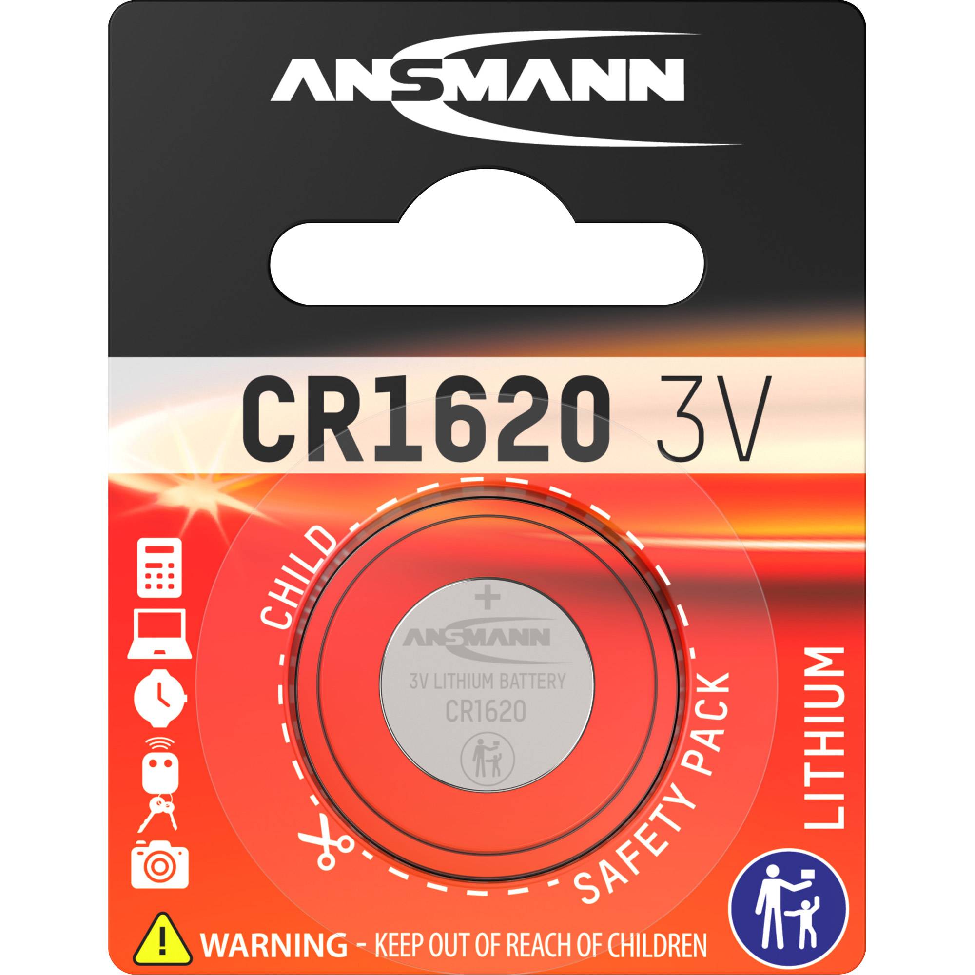 ANSMANN - Batterie CR1620 - Li