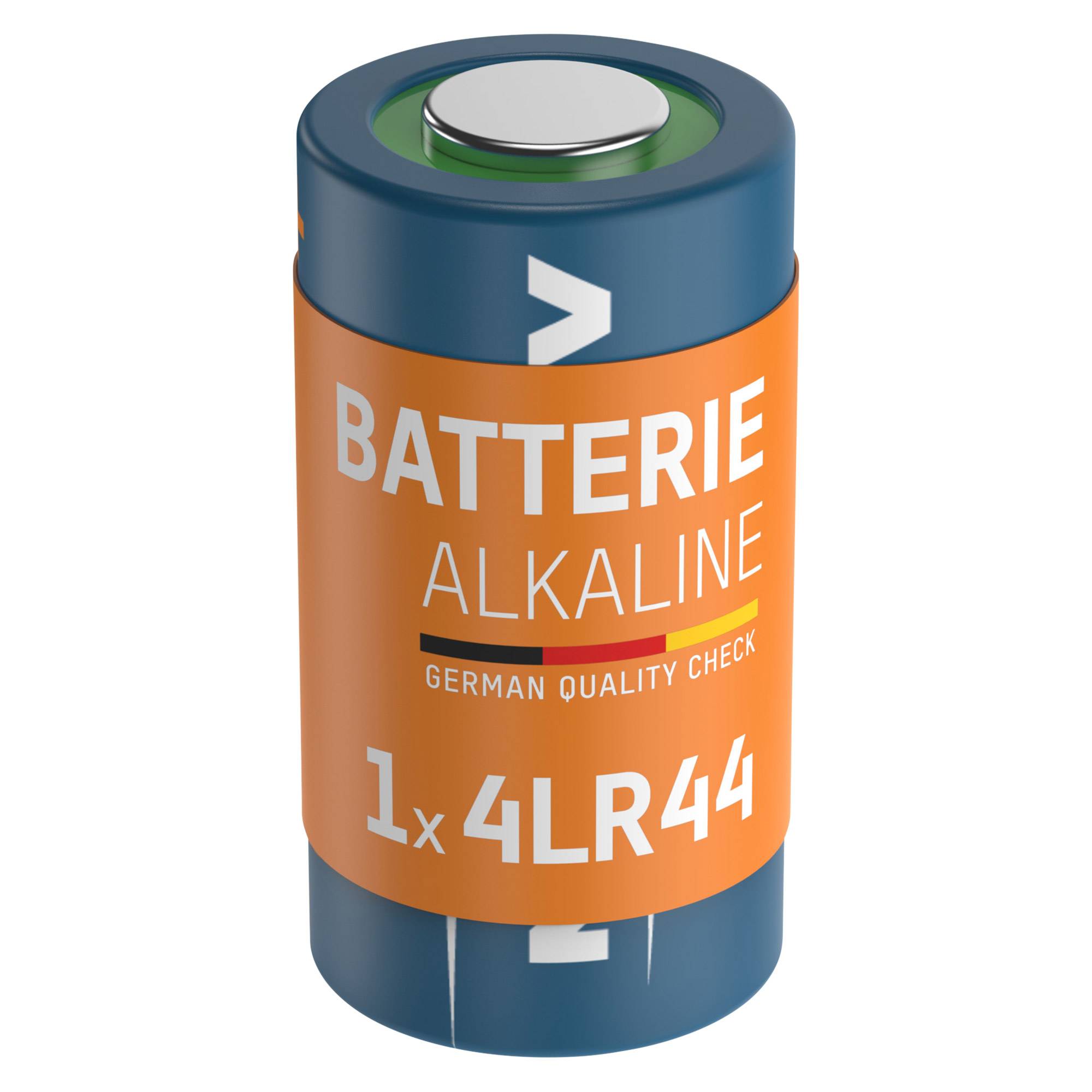 Alkaline-Batterie mit der Aufschrift „BATTERIE ALKALINE
