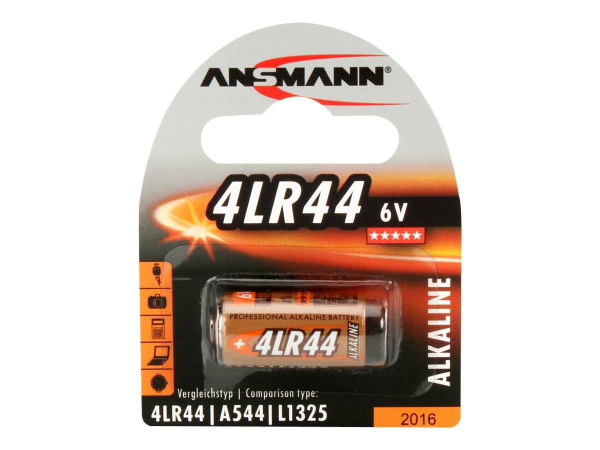 ANSMANN - Batterie 4LR44 - Alkalisch