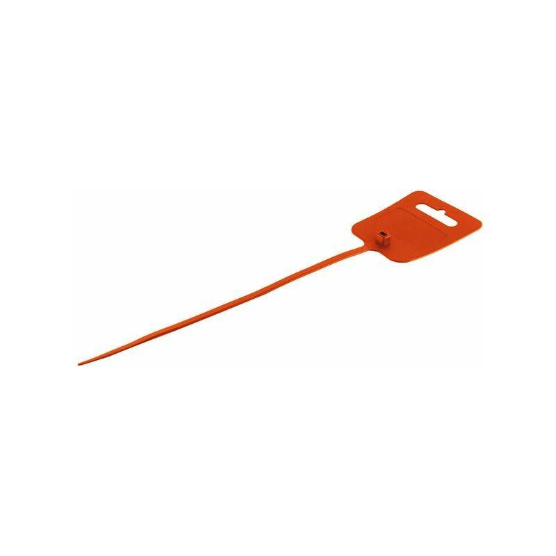 shiverpeaks BASIC-S Kabelbinder mit Beschriftungsfeld, rot