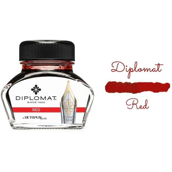 Tintenglas Octopus 30ml rot