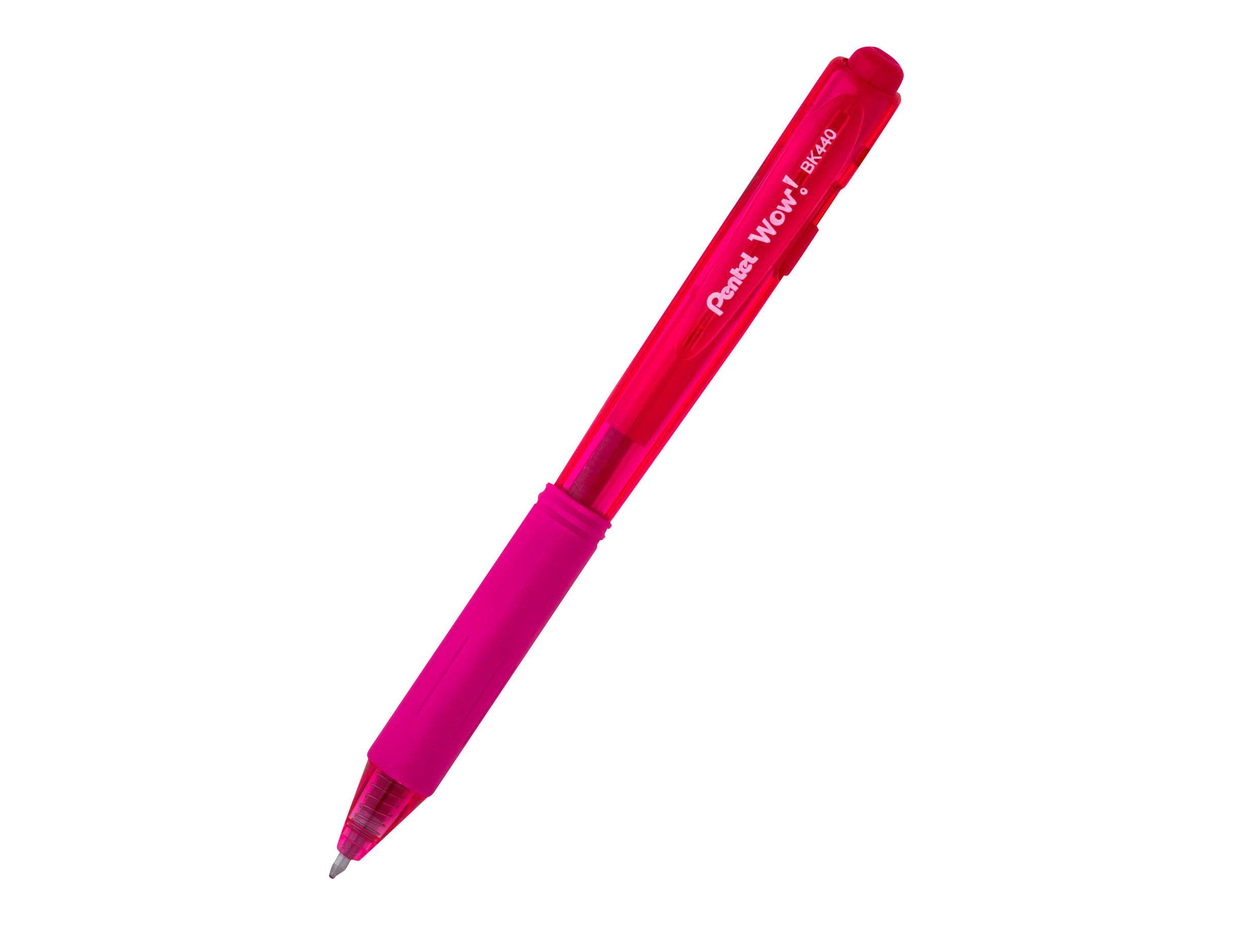 Pentel WOW! BK440 - Kugelschreiber - rosa - ölbasierte Tinte