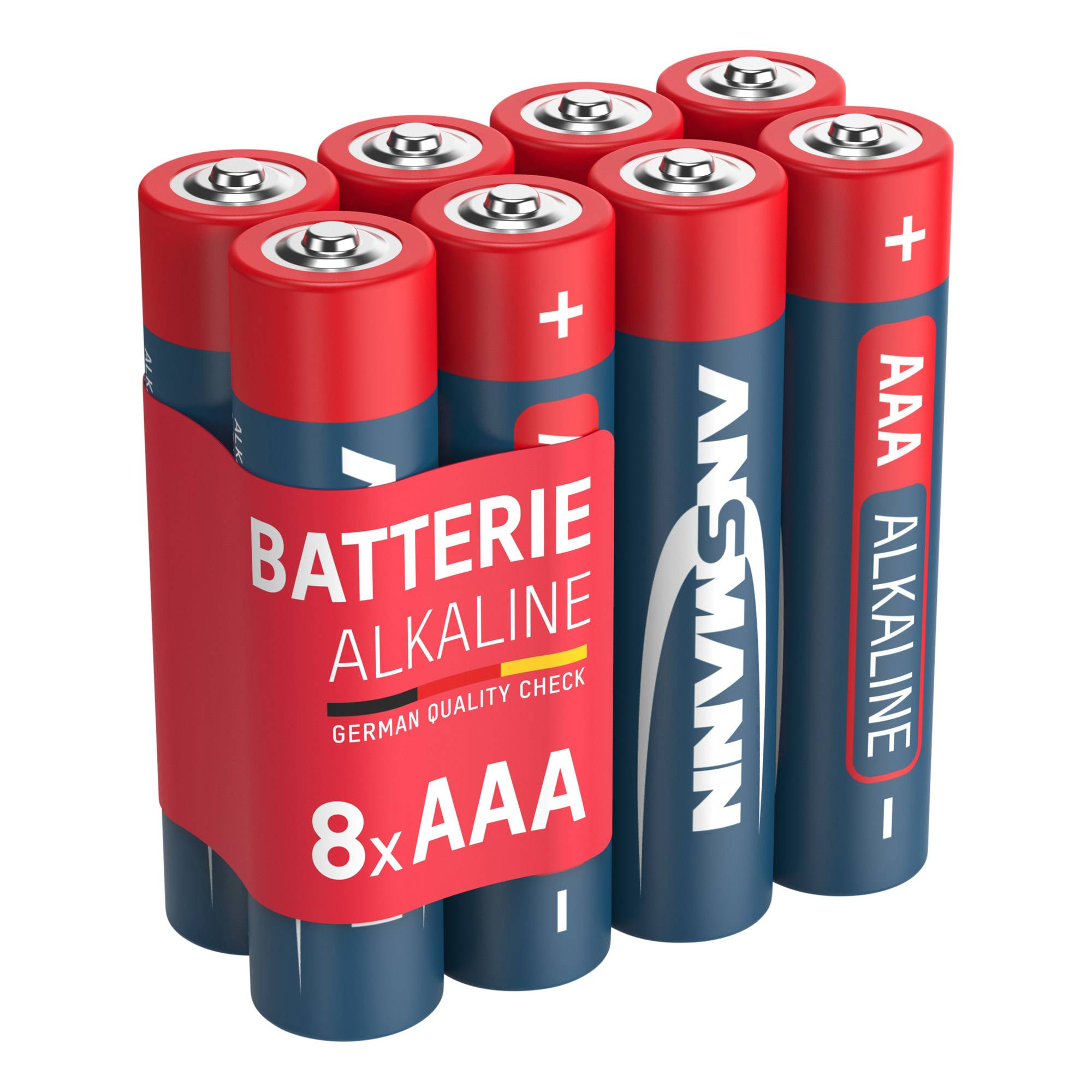 ANSMANN Micro - Batterie 8 x AAA - Alkalisch