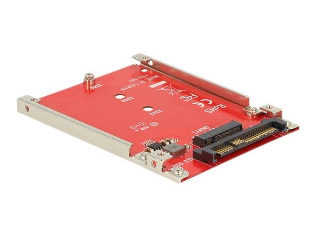 Delock Konverter U.2 SFF-8639 > M.2 Key M PCIe mit 2.5 7 mm Rahmen