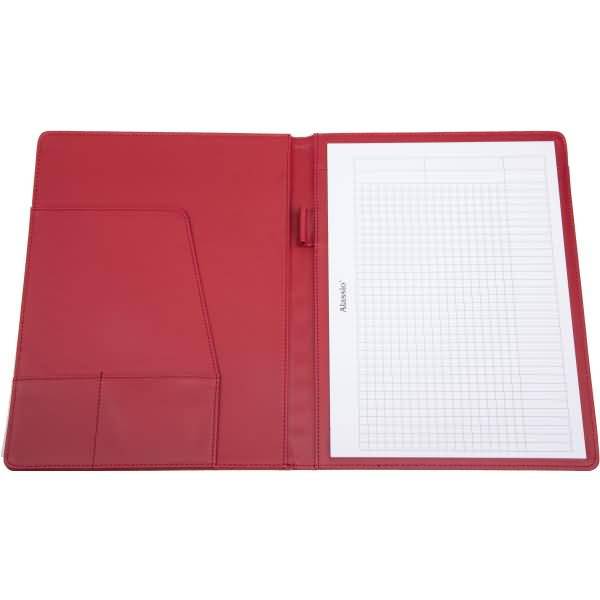 Schreibmappe A4 Balocca 25x31,5x2cm Polyester/Cotton rot