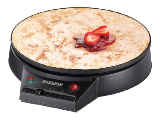 SEVERIN CM 2198 - Crêpeplatte - 1 kW - Schwarz