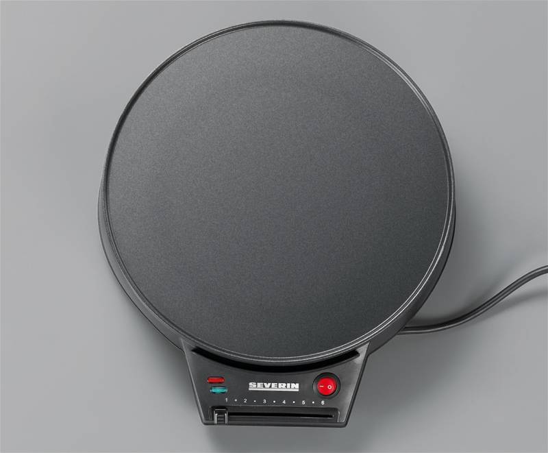 SEVERIN CM 2198 - Crêpeplatte - 1 kW - Schwarz